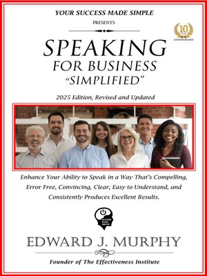 cover image of Speaking for Business Simplified